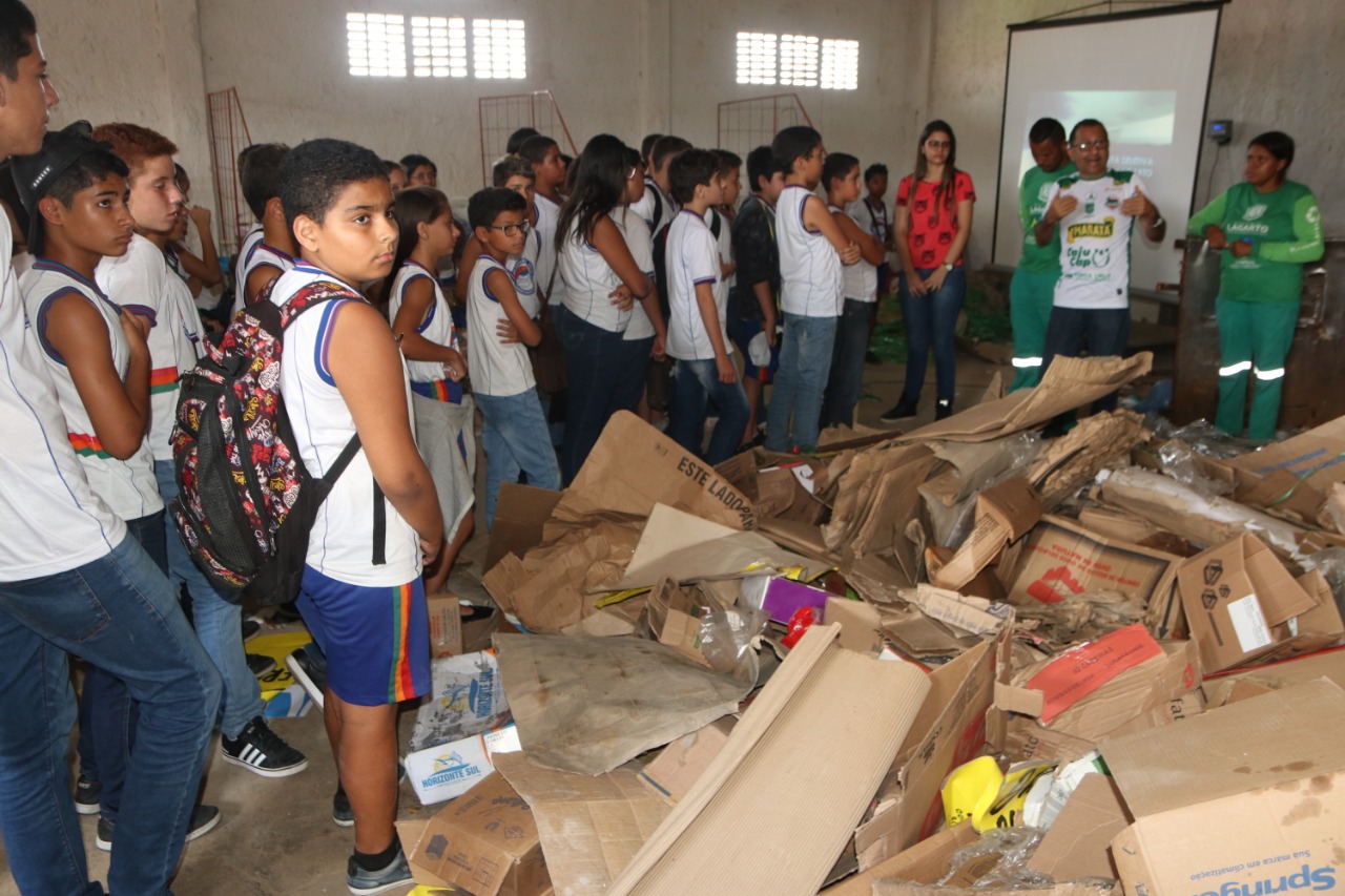 Prefeitura de Lagarto e Cooperativa de Catadores comemoram parceria com Parque das Palmeiras 5