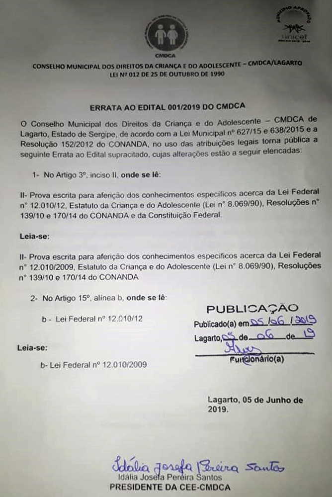 errata edital
