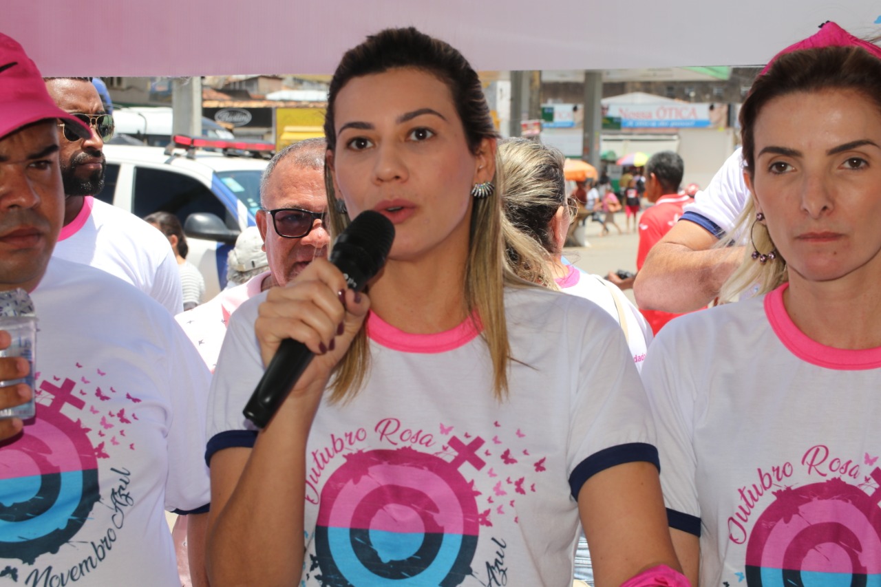 Caminhada do Outubro Rosa em Lagarto 11