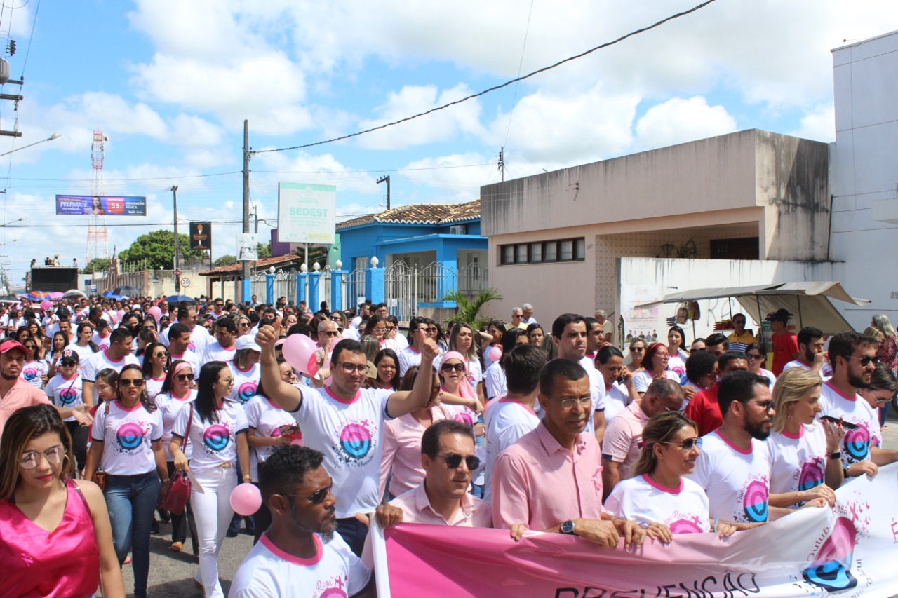 Caminhada do Outubro Rosa em Lagarto 4