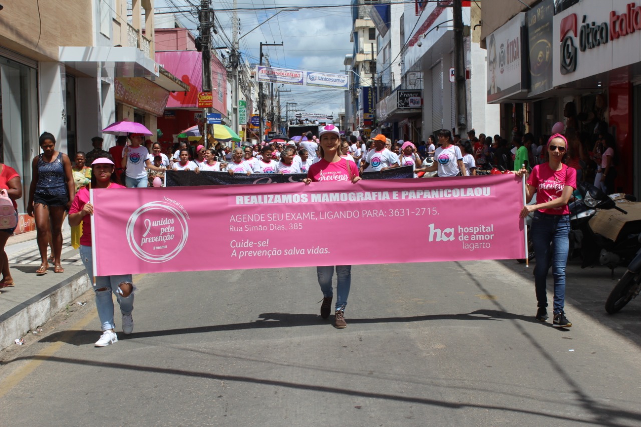 Caminhada do Outubro Rosa em Lagarto 7