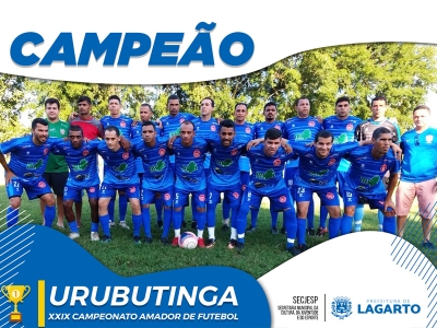 Prefeitura de Lagarto divulga lista de campeões do Campeonato Amador de Futebol