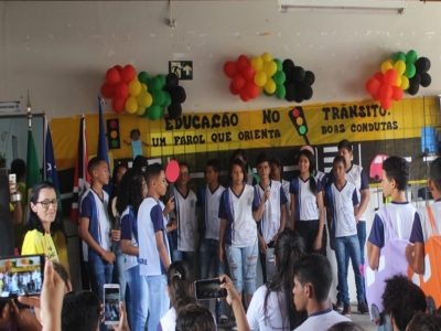 Escola Manoel de Paula realiza culminância do Projeto Fetran