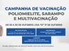 Prefeitura de Lagarto dará início à Campanha de Vacinação contra a Poliomielite e Multivacinação para atualização da caderneta de vacinação da criança e do adolescente