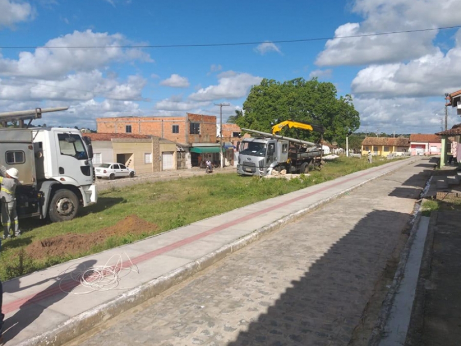 No Tanque, Prefeitura de Lagarto reinicia mais uma obra no município