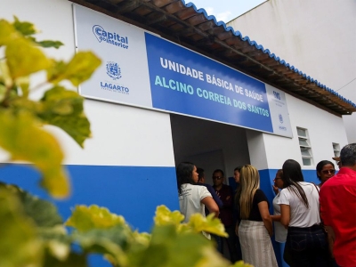 População dos Olhos D’Água recebe posto de saúde totalmente reformado pela Prefeitura de Lagarto